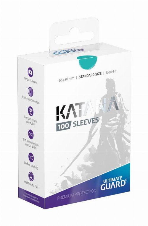 Ultimate Guard Katana Card Sleeves Standard Size 100ct
- Turquoise
