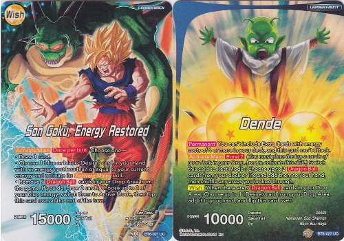 Dende // Son Goku, Energy
Restored