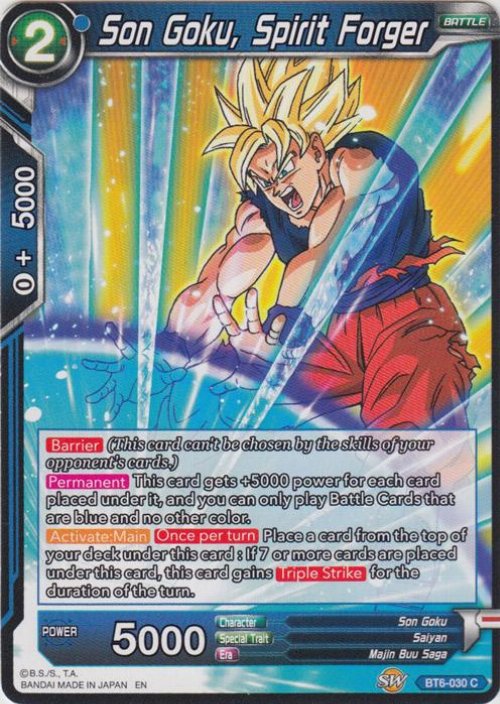 Son Goku, Spirit Forger (Version 1 -
Common)