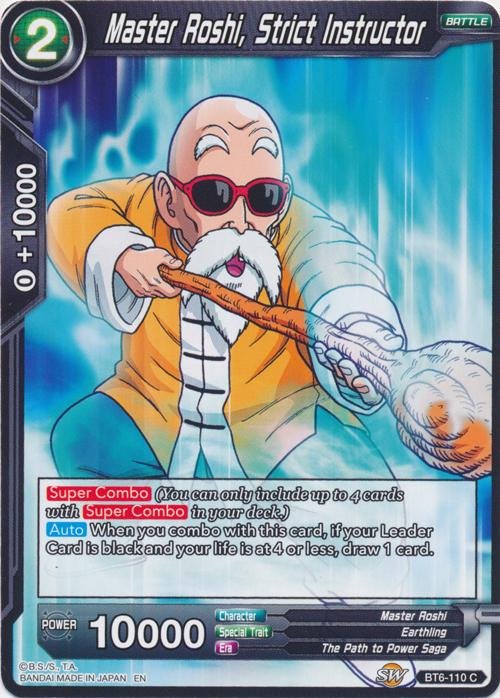 Master Roshi, Strict Instructor (Version 1 -
Common)