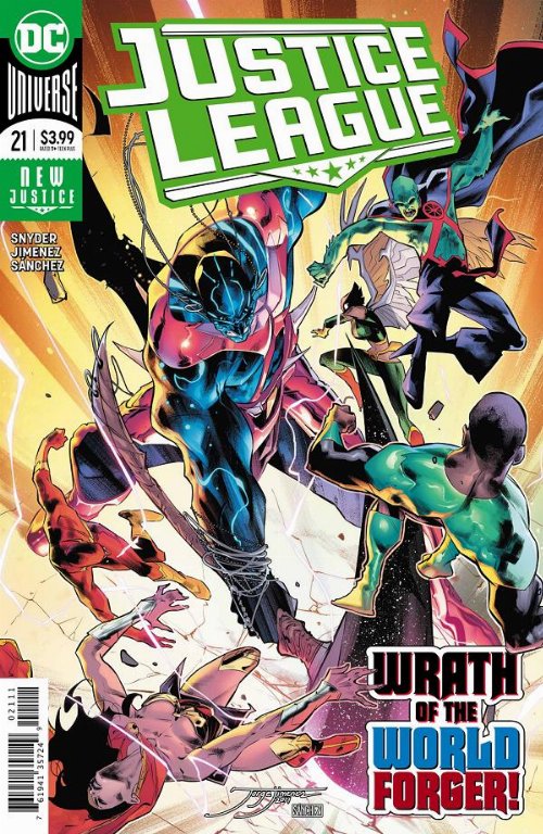 Τεύχος Κόμικ Justice League #21