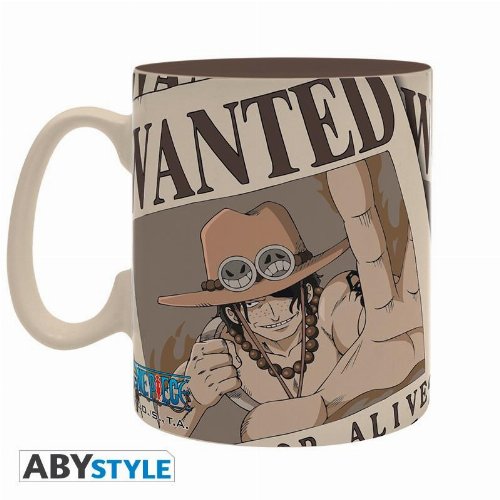 One Piece - Wanted Ace Κεραμική Κούπα
(460ml)