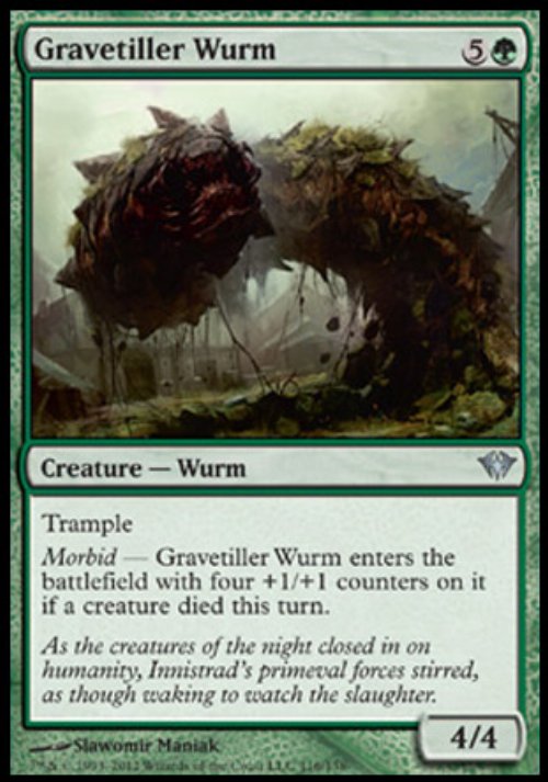 Gravetiller Wurm - Foil