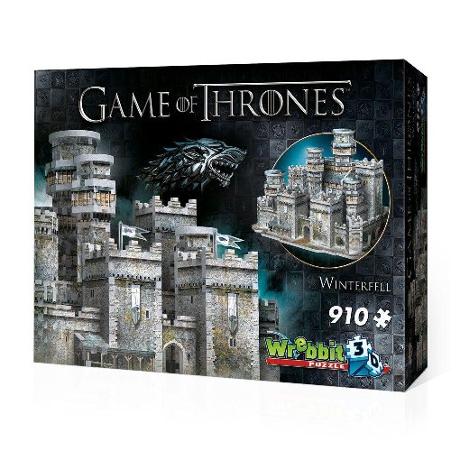 Puzzle 3D 910 pieces - Game of Thrones: Winterfell
(Partially Assembled)
