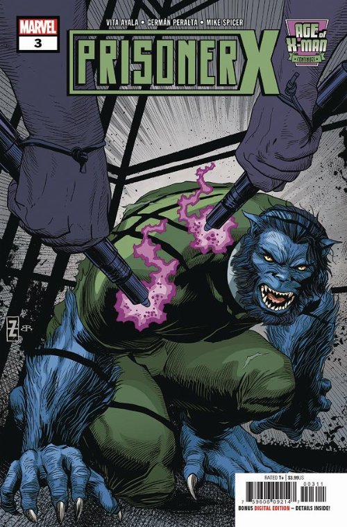 Τεύχος Κόμικ Age of X-Man: Prisoner X #3 (Of
5)