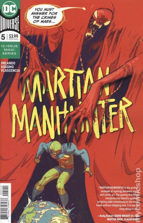 Τεύχος Κόμικ Martian Manhunter #5 (Of
12)