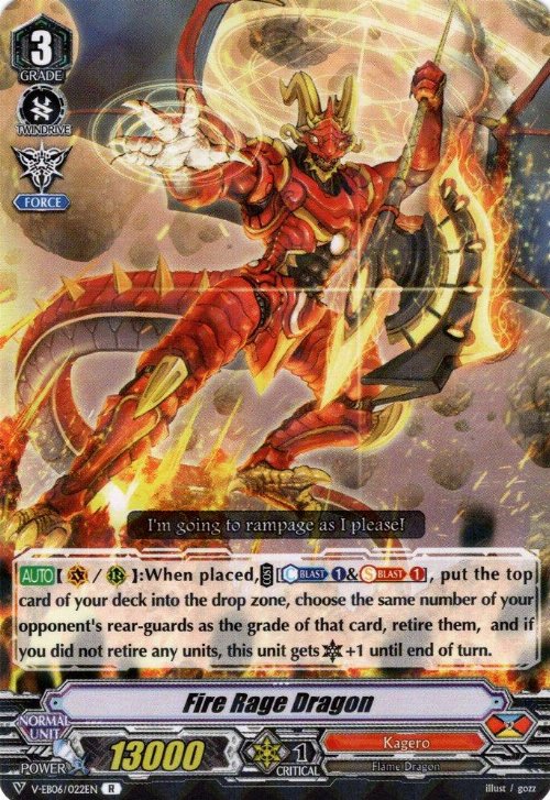 Fire Rage Dragon