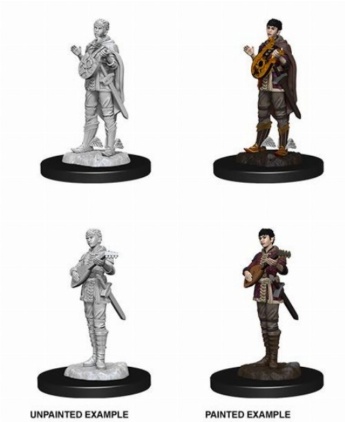 D&D Nolzur's Marvelous Miniatures - 2x Female
Half-Elf Bard