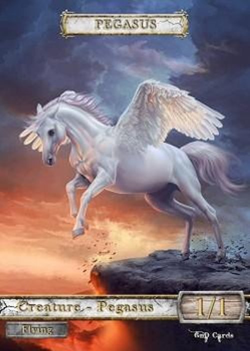 Pegasus Token (White 1/1)