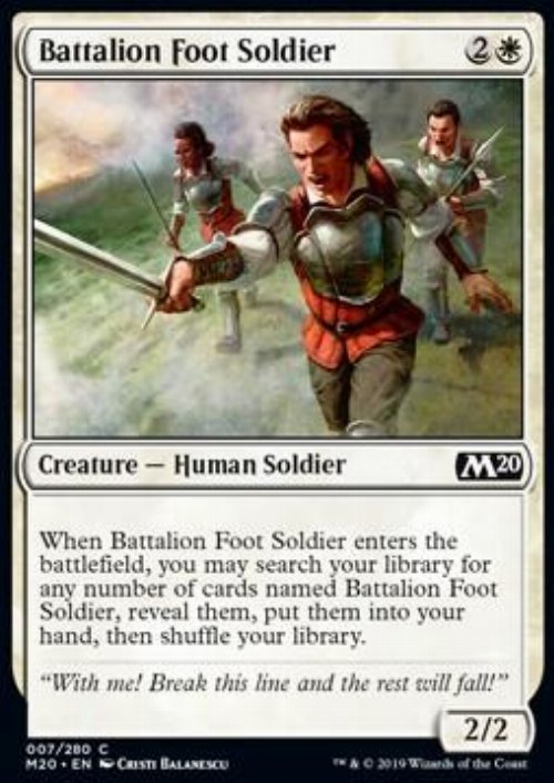 Battalion Foot Soldier