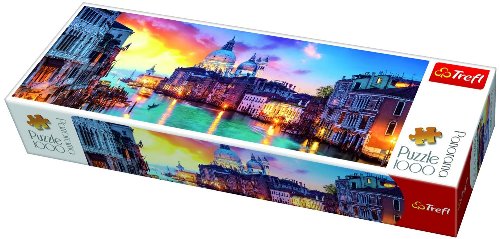 Puzzle 1000 Pieces - Panorama Canal Grande,
Venice