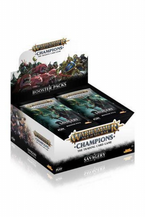 Warhammer Age of Sigmar TCG Champions - Savagery
Booster Box (24 boosters)