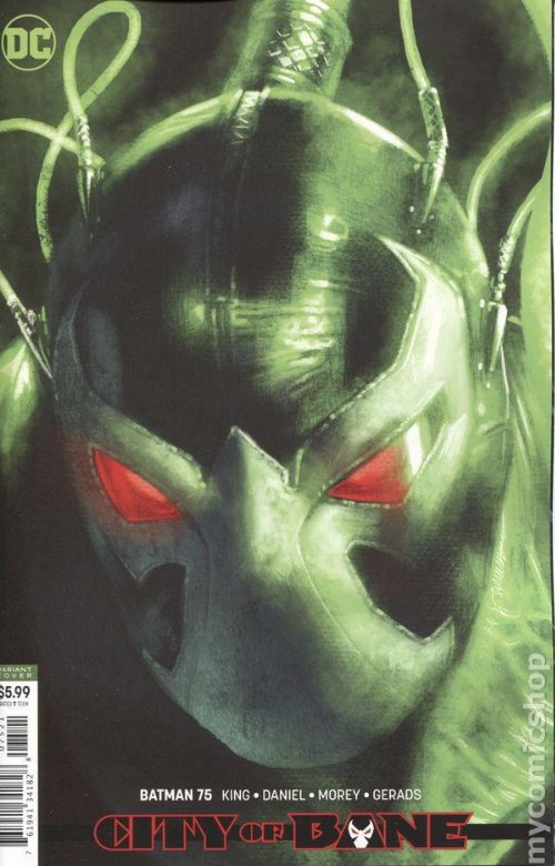 Τεύχος Κόμικ Batman #75 Variant Cover (City Of Bane
Part 1)