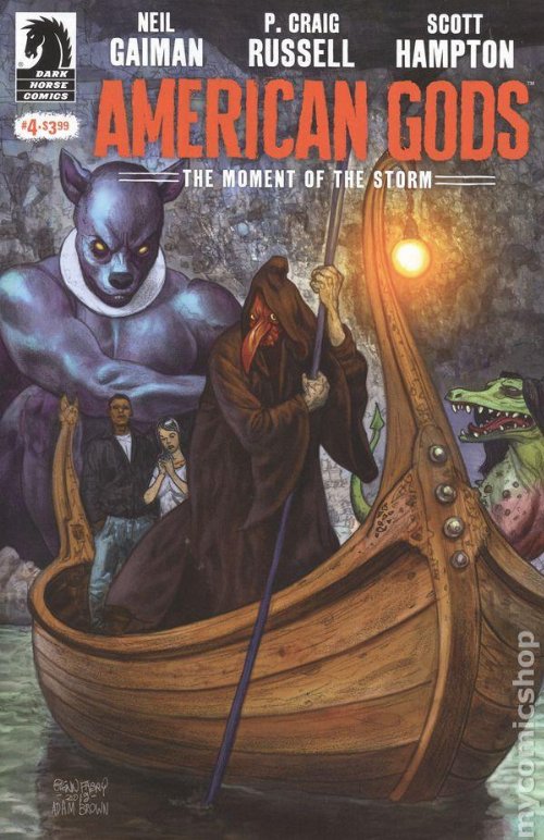 Neil Gaiman - American Gods: The Moment Of The
Storm #4 Cover A