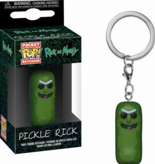 Funko Pocket POP! Μπρελόκ Rick and Morty - Pickle Rick
Φιγούρα