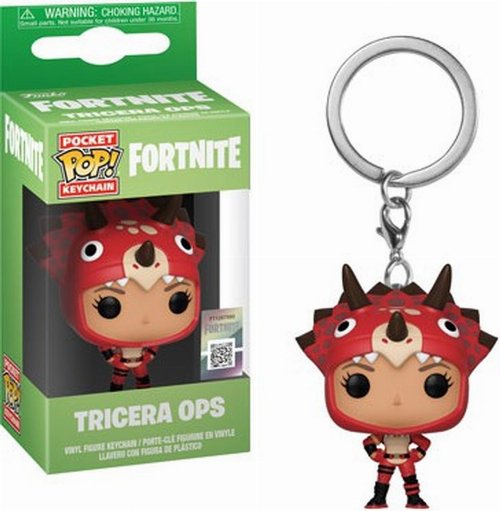 Funko Pocket POP! Keychain Fortnite - Tricera
Ops Figure