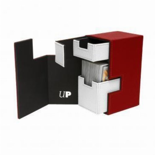 Ultra Pro M2 Deck Box - Red and
White