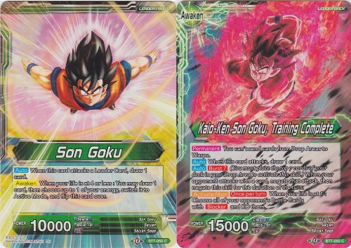 Son Goku // Kaio-Ken Son Goku, Training
Complete