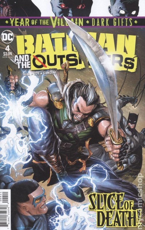 Τεύχος Κόμικ Batman And The Outsiders #04 (Year Of The
Villain Tie-In)