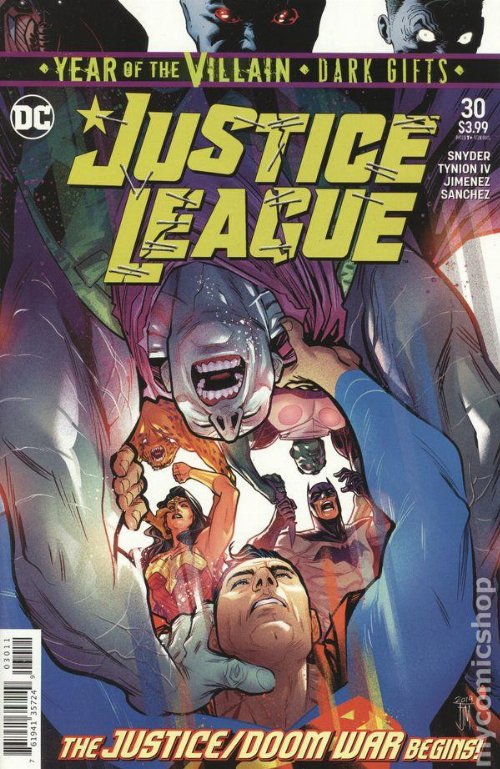 Justice League #30 (Year Of The Villain
Tie-In)