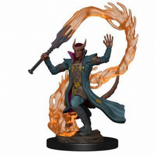 D&D Icons of the Realms Premium Miniature -
Tiefling Male Sorcerer (Pre-painted)