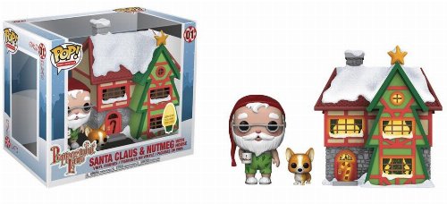 Figure Funko POP! Peppermint Lane - Santa Claus
& Nutmeg with House #01