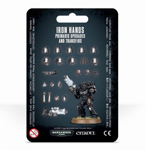 Warhammer 40000: Space Marines: Iron Hands - Primaris
Upgrades & Transfers