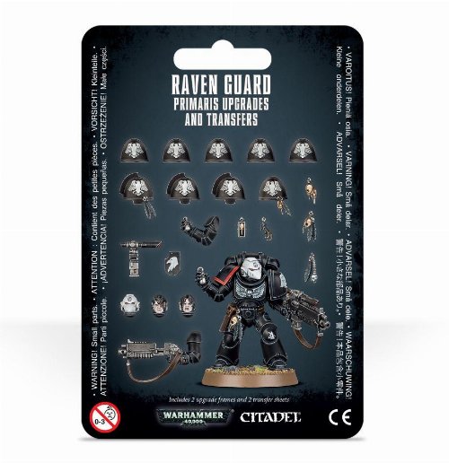 Warhammer 40000: Space Marines: Raven Guard -
Primaris Upgrades & Transfers