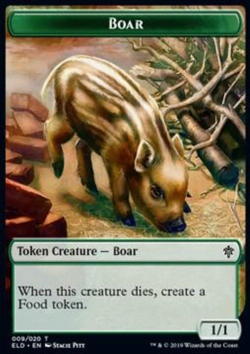Boar Token (Green 1/1)