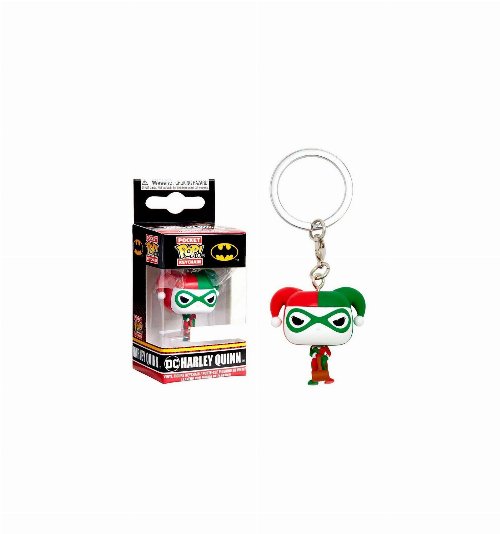 Funko Pocket POP! Keychain DC - Holiday Harley Quinn
Figure (Limited)