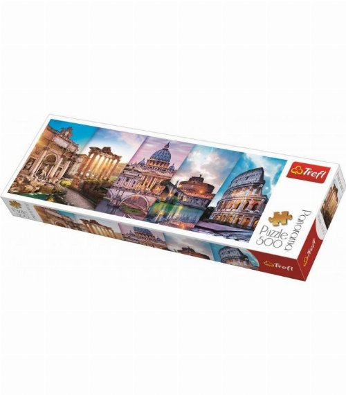 Puzzle 500 Pieces - Panorama Travelling to
Italy
