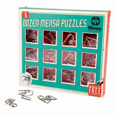 Γρίφος - Mensa's Dozen Metal Puzzles Set