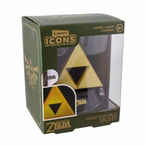 Φωτιστικό Zelda - Gold Triforce 3D
Light