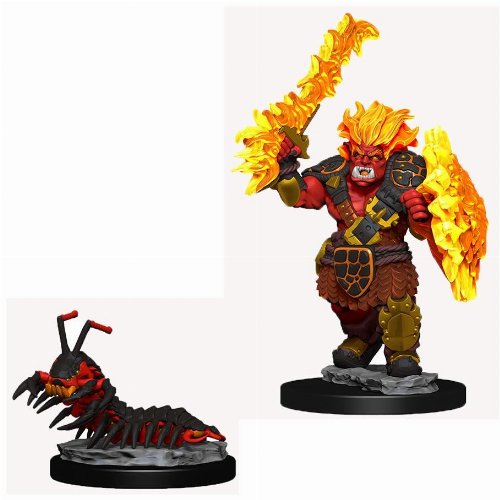 WizKids Wardlings Miniatures - Fire Orc & Fire
Centipede