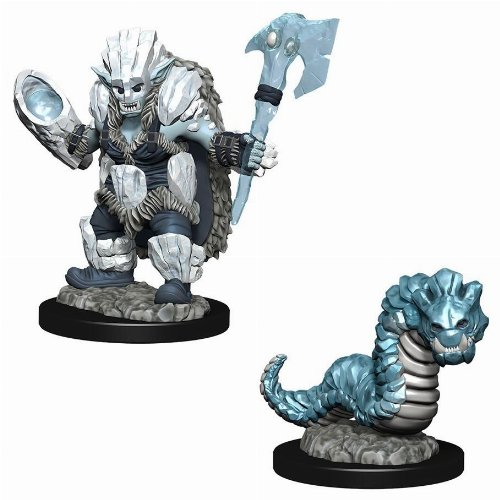 WizKids Wardlings Μινιατούρες - Ice Orc & Ice
Worm