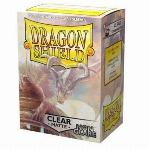 Dragon Shield Sleeves Standard Size - Non Glare Matte
Clear (100 Sleeves)