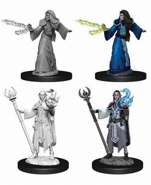 D&D Nolzur's Marvelous Miniatures - 2x Male Elf
Wizard