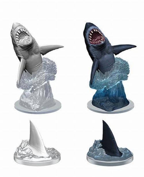 Pathfinder Deep Cuts Miniatures - 2x
Shark