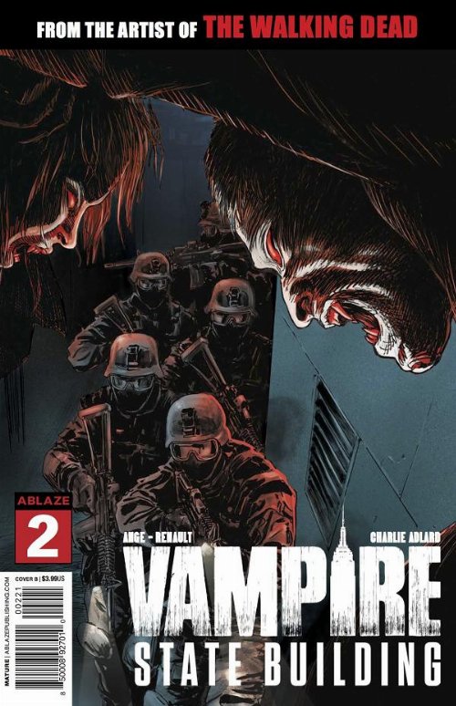 Τεύχος Κόμικ Vampire State Building #2 Cover
B