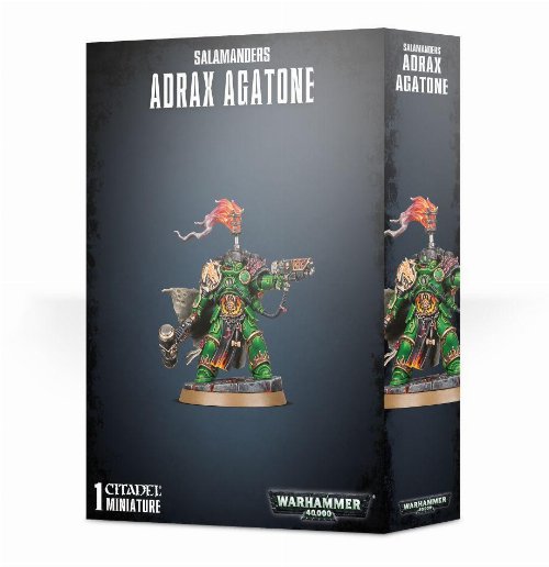 Warhammer 40000 - Space Marines: Salamanders -
Adrax Agatone