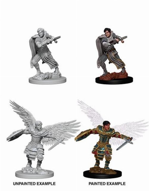 D&D Nolzur's Marvelous Miniatures - 2x Male
Aasimar Fighter