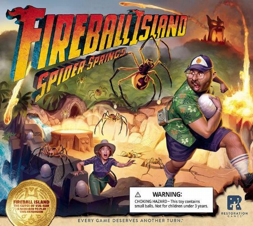 Fireball Island: The Curse of Vul-Kar - Spider
Springs (Expansion)