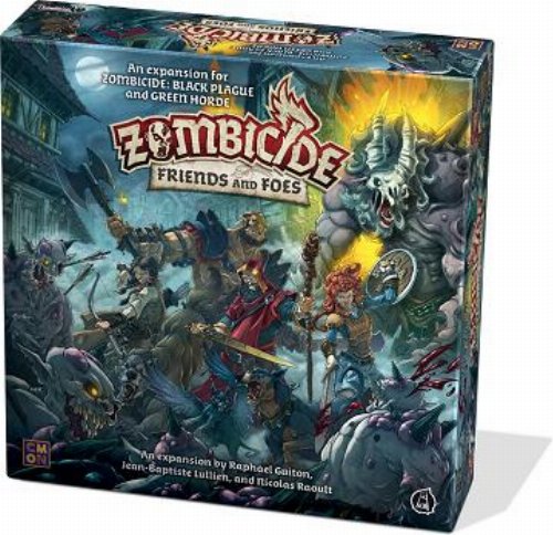 Zombicide Black Plague Wulfsburg Board Game EXPANSION | Strategy Game |  Cooperative Board Game for Teens and Adults | Zombie Board Game | Ages 14+  