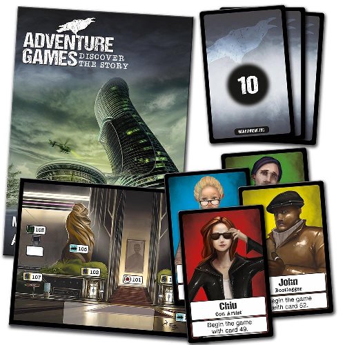 Adventure Games: Monochrome Inc.
