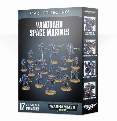 Warhammer 40000 - Start Collecting! Vanguard Space
Marines