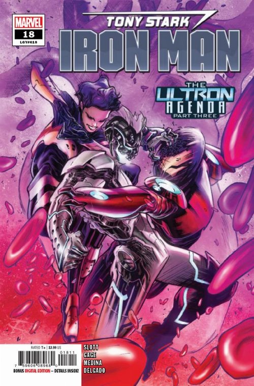 Τεύχος Κόμικ Tony Stark - Iron Man #18 (The Ultron
Agenda Part 3)