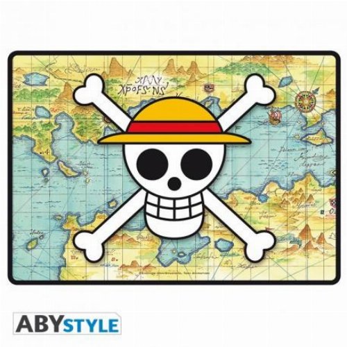 One Piece - Skull with Map Mousepad
(35x25cm)