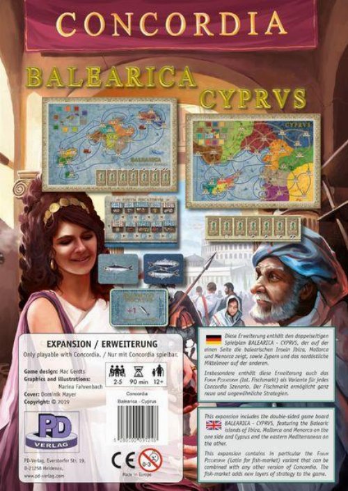 Concordia: Balearica & Cyprus
(Expansion)