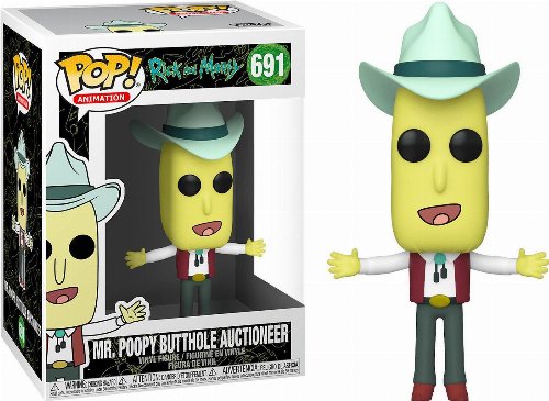 Figure Funko POP! Rick and Morty - Mr. Poopy
Butthole Auctioneer #691