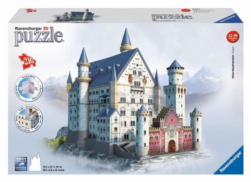 Παζλ 3D 216 MAXI κομμάτια - Castle
Neuschwanstein
